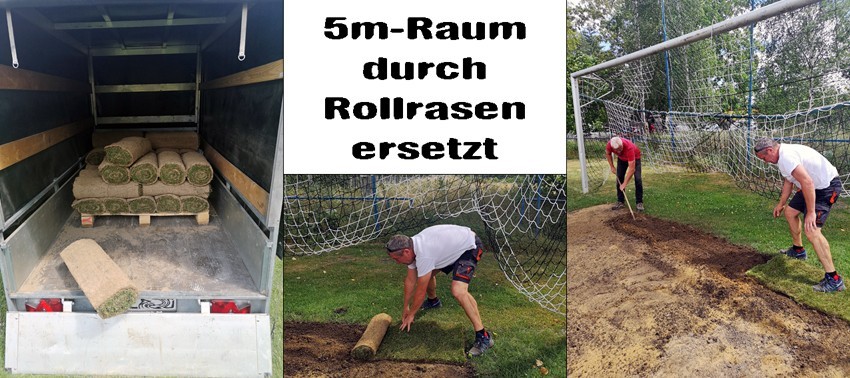Platz 2 repariert